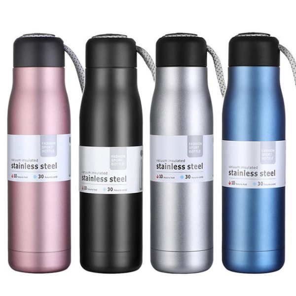 Stainless Steel Vacuum Flask Water Bottle 550ML