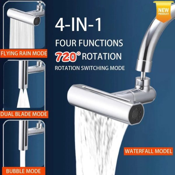 4 in 1 Rotating Faucet Water Extender