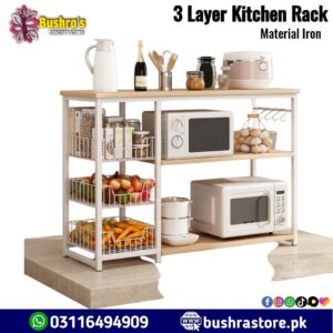 3 Layer Kitchen Rack