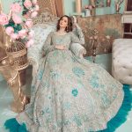 Elegant Luxury Work Unstitched Wedding Partywear Frock Maxi Nikha Walima Engagement Mehndi Mayon Dress