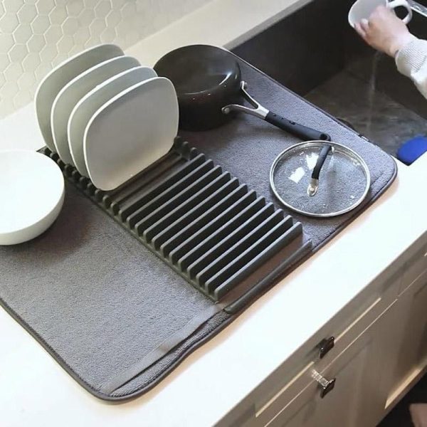 Durable Silicone Rubber Dish Drying Rack