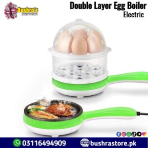 Electric Double Layer Egg Boiler