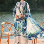 Elegant summer Printed Embroidery Lawn Unstitched Dress