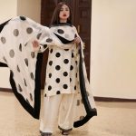 Elegant Luxury Embroidered Summer Lawn Cotton Off-white Dress