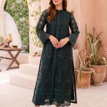 Elegant Luxury Work Unstitched Wedding Partywear Dress Nikha Walima Engagement Mehndi Mayon Dress