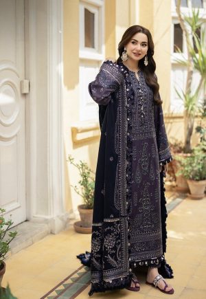 Elegant Luxury Work Unstitched Wedding Partywear Dress Nikha Walima Engagement Mehndi Mayon Dress