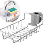 Stainless Steel Sink Hanging Basket Organizer