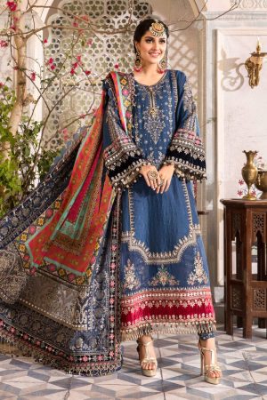 Elegant Luxury Work Unstitched Wedding Partywear Dress Nikha Walima Engagement Mehndi Mayon Dress