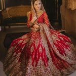 Elegant Luxury Work Unstitched Wedding Partywear Red Dress Nikha Walima Engagement Mehndi Mayon Red Frock Dress