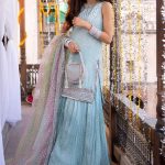 Elegant Luxury Work Unstitched Wedding Partywear Dress Nikha Walima Engagement Mehndi Mayon Dress