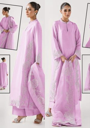 Elegant Luxury Work Unstitched Wedding Partywear pink Dress Nikha Walima Engagement Mehndi Mayon Dress