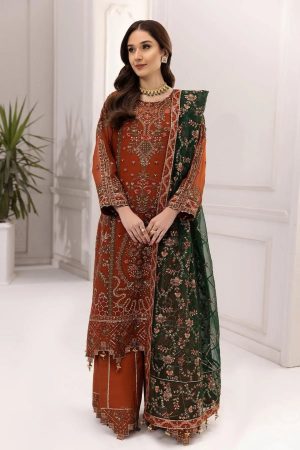 Elegant Luxury Work Unstitched Wedding Partywear mustrud Dress Nikha Walima Engagement Mehndi Mayon Dress