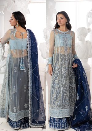 Elegant Luxury Work Unstitched Wedding Partywear Dress Nikha Walima Engagement Mehndi Mayon Dress