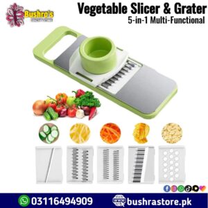 5-in-1 Vegetable Slicer & Grater