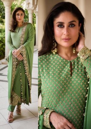 Elegant Luxury Work Unstitched Wedding Partywear Mint Green Dress Nikha Walima Engagement Mehndi Mayon Dress