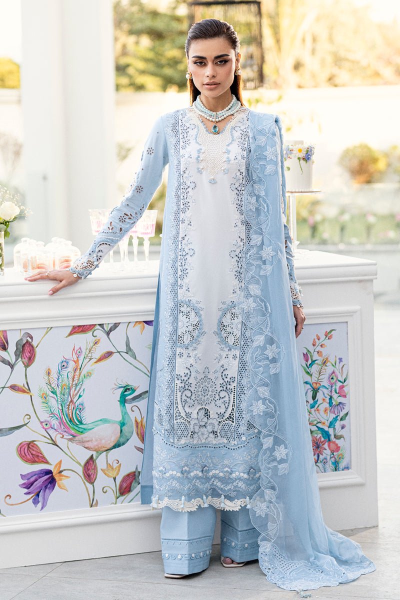 Elegant Summer Luxury Embroidery Unstitched Lawn Cotton Dress