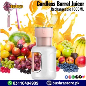 Portable Electric Rechargeable Cordless Barrel Juicer