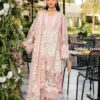 Elegant Summer Luxury Embroidery  Unstitched Lawn Cotton Dress