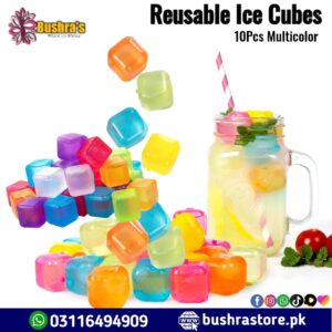 Reusable Ice Cubes 10Pcs Multicolor