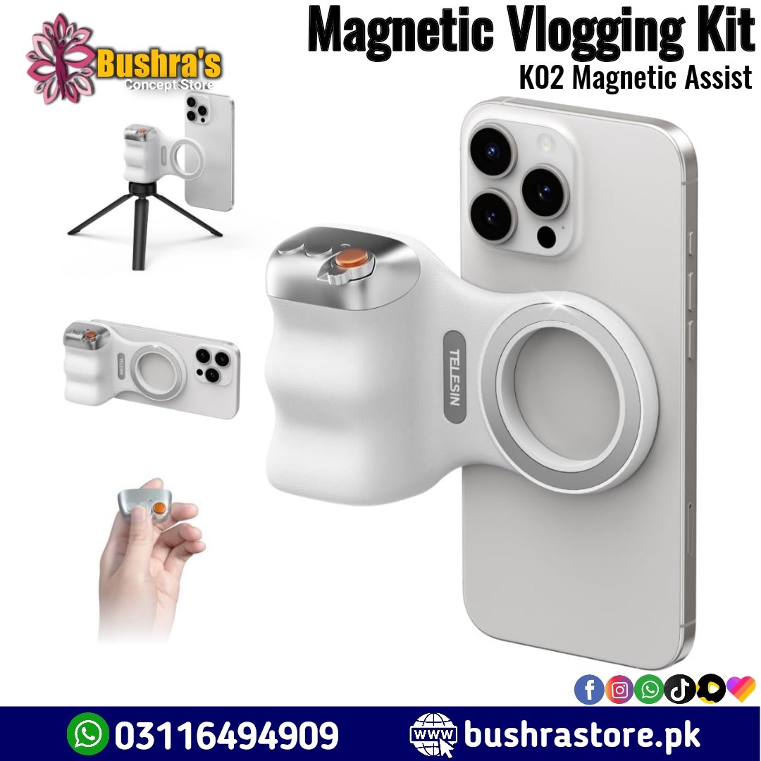 K02 Magnetic Assist Vlogging Kit