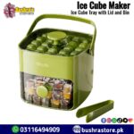 Ice Cube Tray with Lid and Bin Ice Cube Maker for Freezer