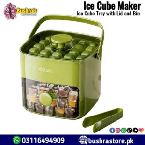 Ice Cube Tray with Lid and Bin Ice Cube Maker for Freezer