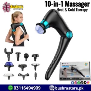 10-in-1 Massager with Heat & Cold Therapy