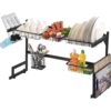 6-Piece Kitchen Plates & Dish Holder Rack